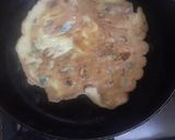 A picture of step 5 of Desi omelette.