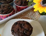 Foto langkah ke 7 dari resep Muffin pisang coklat.