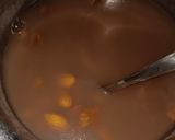 A picture of step 1 of Almond burfi.