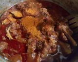 A picture of step 3 of Aloo Gosht🍖.