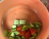 Foto langkah ke 3 dari resep Tumis cumi asin pete lombok ijo.