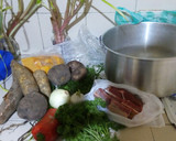 Foto del paso 1 de la receta: Sopa de costilla de res