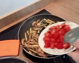 Foto del paso 1 de la receta: Hélices vegetales con calabacín y champiñones