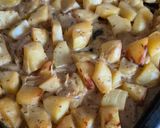 A picture of step 6 of Honey Mustard Pork Roast 🍯 with Creamy Potatoes 😃 (Oven-Baked).