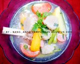 Foto langkah ke 5 dari resep Sop Baksospi (Bakso Sosis Dading Sapi).