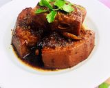 Hình bước làm 3 của món Mít Hầm Kho Nước Dừa Chay