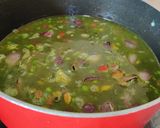 A picture of step 12 of Green Rice.