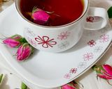 عکس مرحله 1 از دستور چای با عطر گل محمدی☕🌸