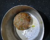A picture of step 3 of Roti cutlet.