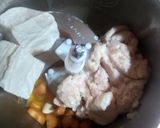 Foto langkah ke 1 dari resep Sawi putih gulung isi ayam tahu.