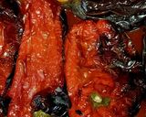 Foto del paso 1 de la receta: Escalibada, sin cebolla 🧅🧅🧅🧅