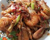Foto langkah ke 6 dari resep Udang Rica Rica.