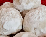Foto del paso 6 de la receta: Snowballs cookies ⛄ ❄️ ☃️ Galletas navideñas de nuez 🤶🏻 sin huevo