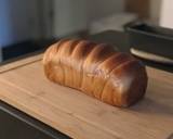 Sweet purple potato bread loaf (using tongzhong recipe) recipe step 12 photo