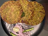 Makka methi paratha