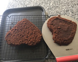Foto del paso 8 de la receta: Pastel de chocolate envuelto en gelatina de fresas