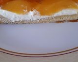 Foto del paso 6 de la receta: Tarta de duraznos con crema y gelatina