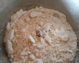 A picture of step 1 of Banana Oats Chocolate Cake.