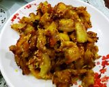 A picture of step 2 of Bánh Hỏi with Grilled Meat.