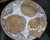 A picture of step 2 of Wheat Flour and Radish Pooris.