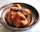 Hình bước làm 3 của món Vả kho cà chua