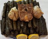 صورة لخطوة 9 من وصفة يبرأ (محشي ورق عنب)😋😋