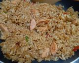 Foto langkah ke 2 dari resep Nasi Goreng Sosis.