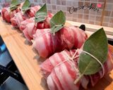 Foto del passaggio 1 della ricetta Involtini di fettine e pancetta di maiale