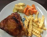 รูปขั้นตอนการทำที่ 4 ของ ไก่เทอริยากิ หม้อทอดไร้น้ำมัน