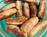 Hình bước làm 1 của món Chuối nướng chấm nước cốt dừa