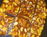 A picture of step 3 of Peanut chikki.