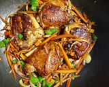 A picture of step 7 of Orange Chicken Thighs.