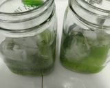 Foto langkah ke 2 dari resep Es Melon Timun.