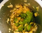 A picture of step 3 of Thotakura allam karam/Amaranth leaves curry cooked in milk#greenveg.
