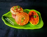 A picture of step 4 of Sooji Bun Dosa (tiffin).