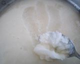Foto langkah ke 4 dari resep Es Krim Melon Vanilla Homemade.