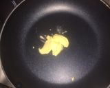 A picture of step 1 of Egg fried rice.