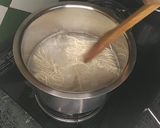 A picture of step 1 of Desi Chinese noodles.