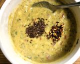 A picture of step 2 of Mixed Dal & Rosemary Cheela.