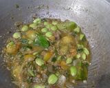 Foto langkah ke 4 dari resep Teri Pete Sambel Ijo.
