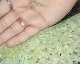 A picture of step 2 of Paneer kheer.