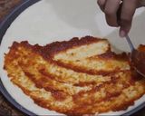 A picture of step 3 of Chicken tikka pizza | homemade | by cooking world/.