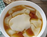 Foto langkah ke 4 dari resep Kembang Tahu Kuah Jahe, Tahwa.