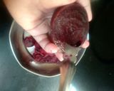 A picture of step 2 of Beetroot Chat.