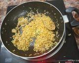 A picture of step 3 of Prawns Birayani.
