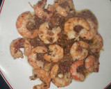 Foto del paso 1 de la receta: Gambas al ajillo con jamón