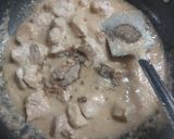 A picture of step 3 of White Chicken handi/ restaurant style authentic.