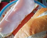 Foto del paso 1 de la receta: Baguette de jamón serrano 😍