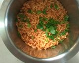 A picture of step 3 of Chatpata Mamra.