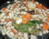 Foto langkah ke 2 dari resep Sayur lodeh bumbu iris.